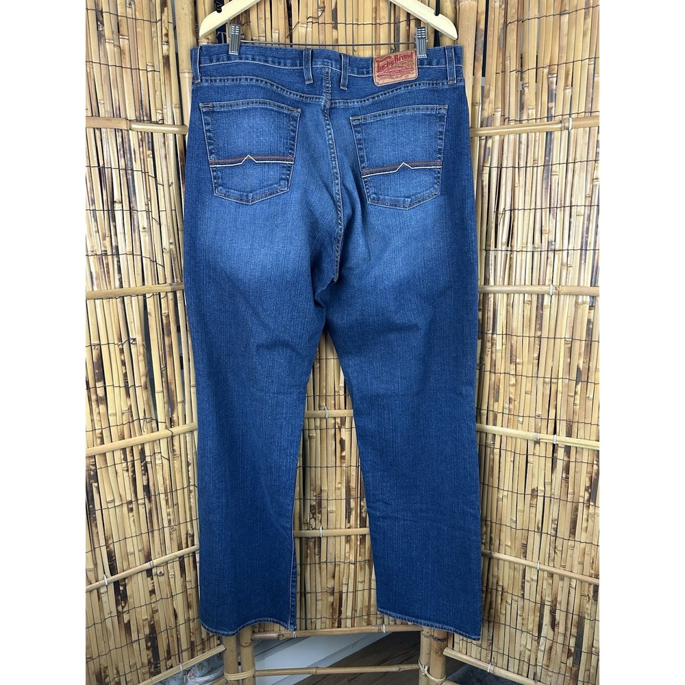 LUCKY Brand Ol' Deep Water Men's Denim Jeans By Gene Montesano‎ Size 38x32 - Picture 8 of 16